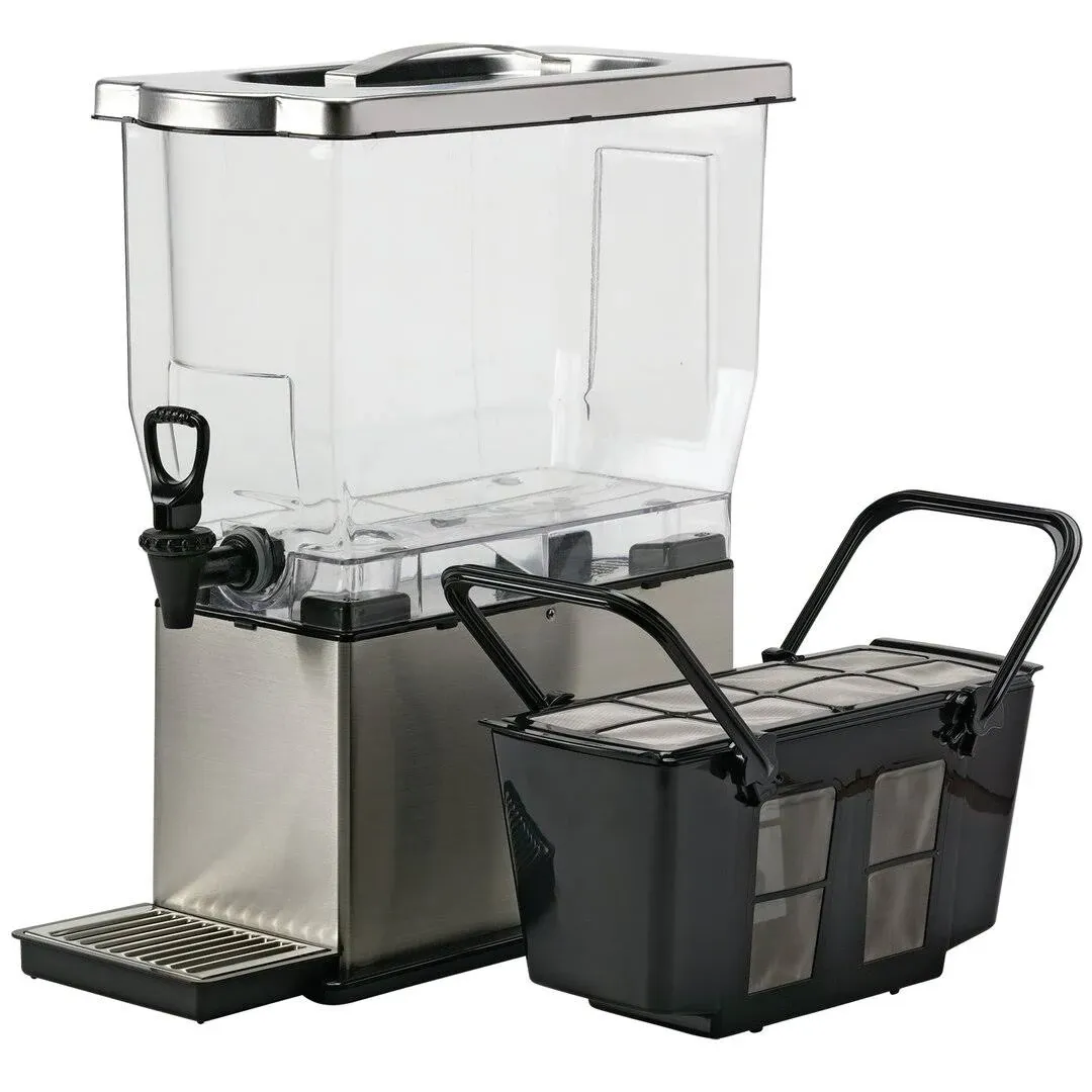 Service Ideas, CBNS3SS, Cold Brew N&#039; Serv System, 3 Gallon, Stainless Steel