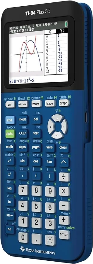 Texas Instruments TI-84 Plus CE Graphing Calculator