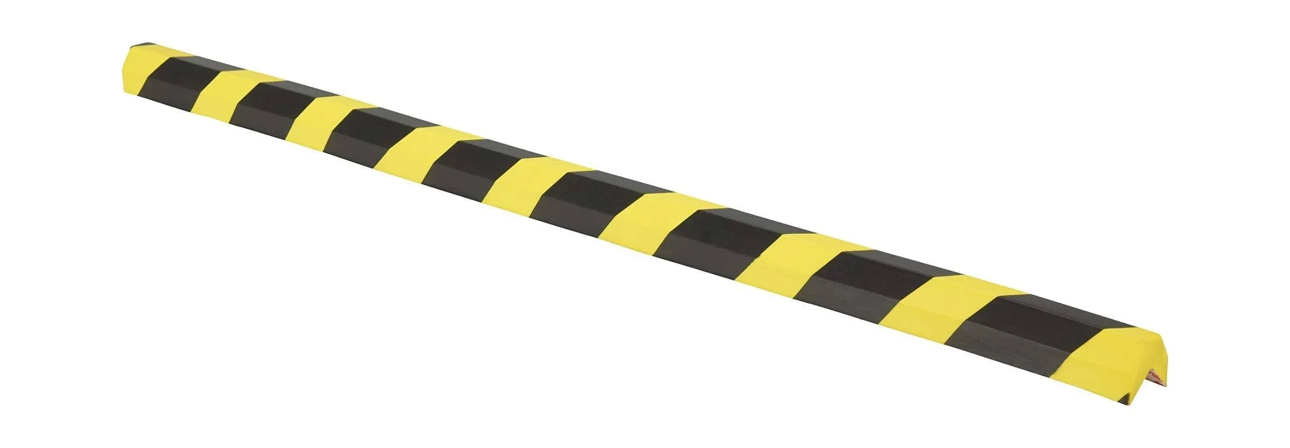 Vestil FEG-A Polyurethane Foam Edge Guard 40 In. Length x 5/16 In. Slot Width Black / Yellow