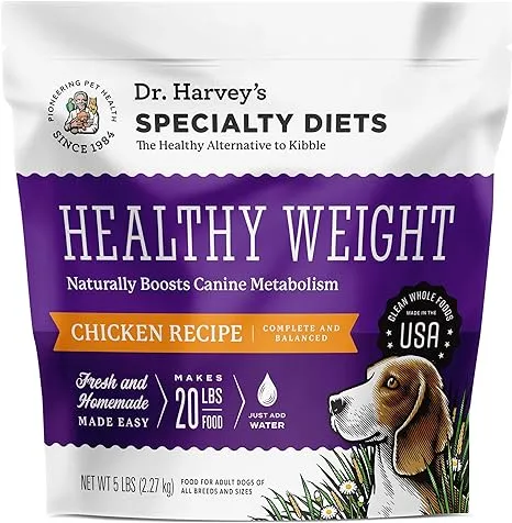 Dr. Harvey's Healthy Weight Recipe Dog Food, Chicken / 5 lb