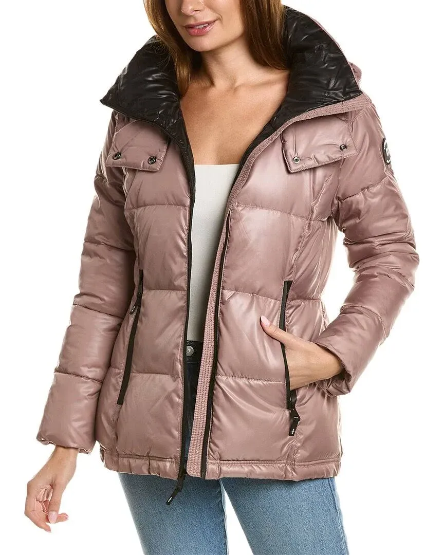 Kenneth Cole Cire Short Puffer Coat