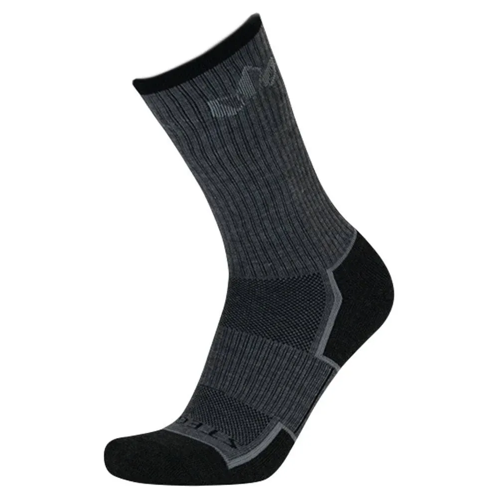 Stego TrailTec+ Cushioned Merino Wool Crew Striped Socks