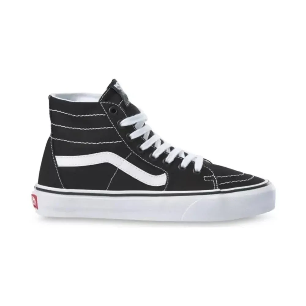 Vans Sk8-Hi Tapered Shoes Women's 2021 - 10 (Canvas) Black/True White