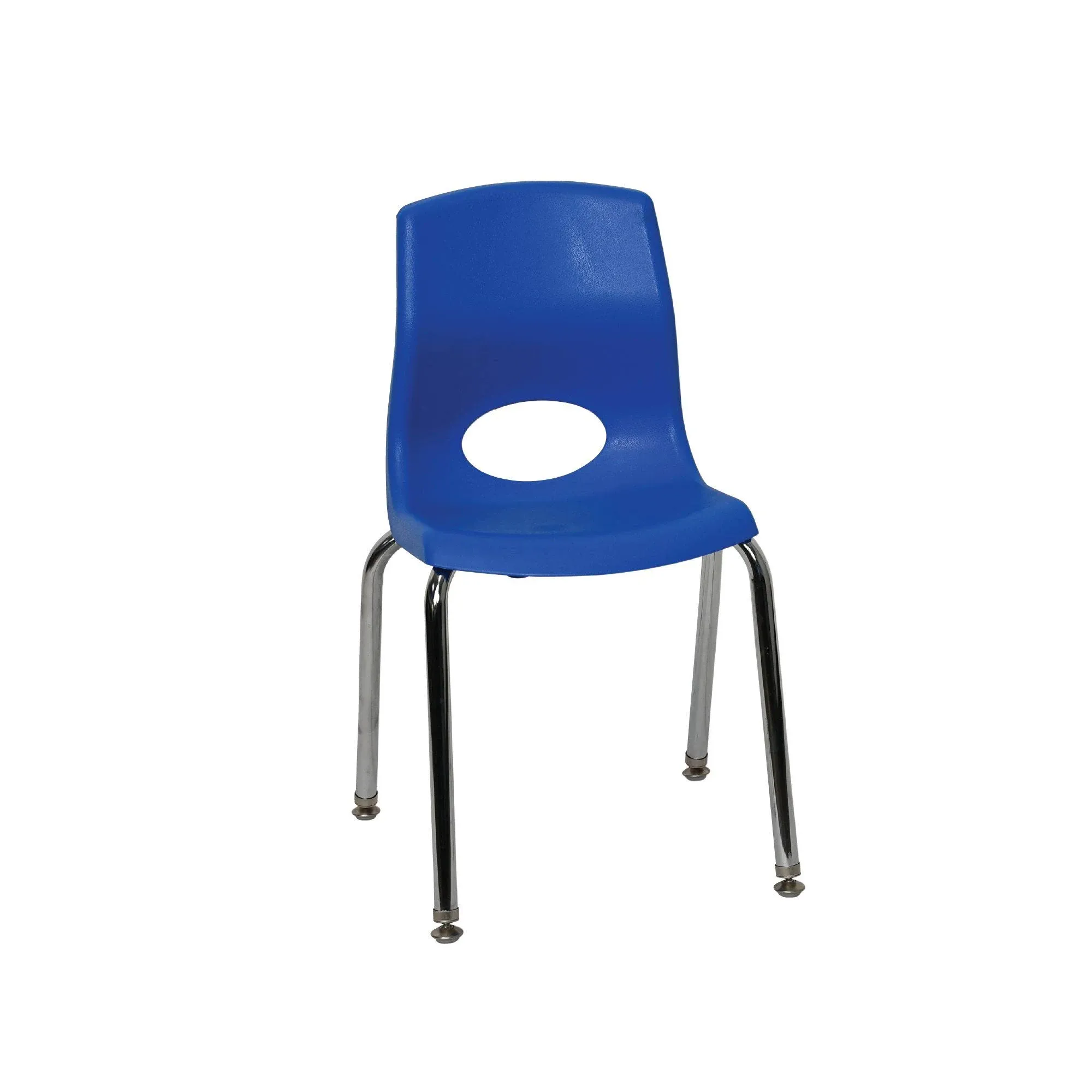 Angeles MyPosture Plus Kids/Teen Classroom & School Desk Chair, 14-inch, Blue