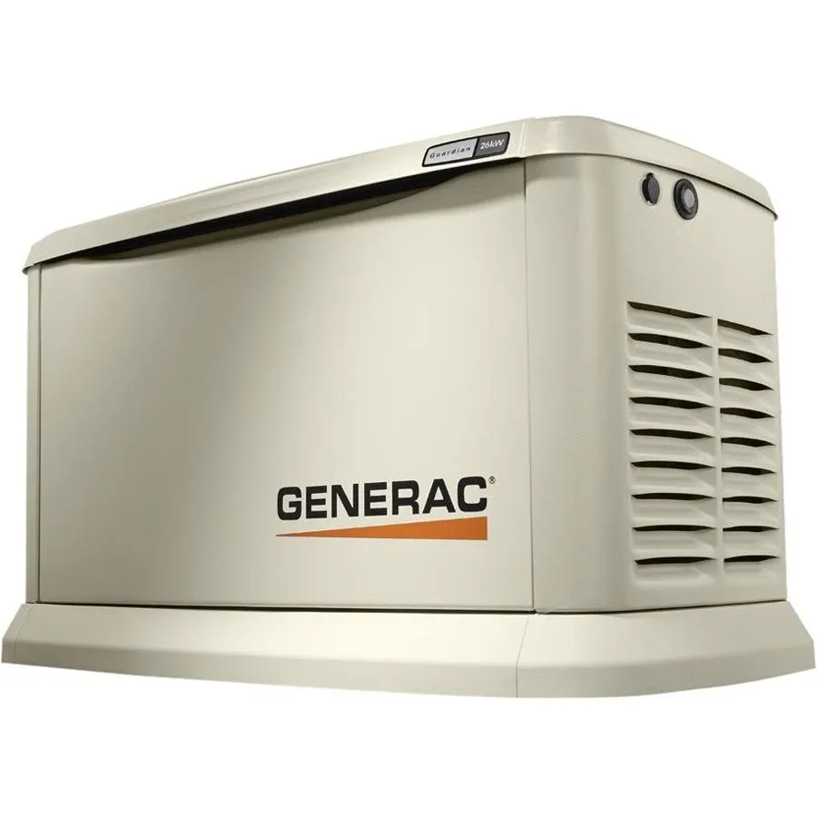 Generac Guardian 26000 W 240 V Natural Gas or Propane Home Standby Generator 7291