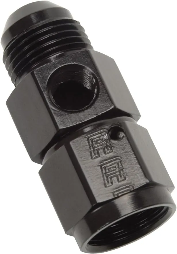 Edelbrock Russell 670343 Fuel Pressure Take Off,Black