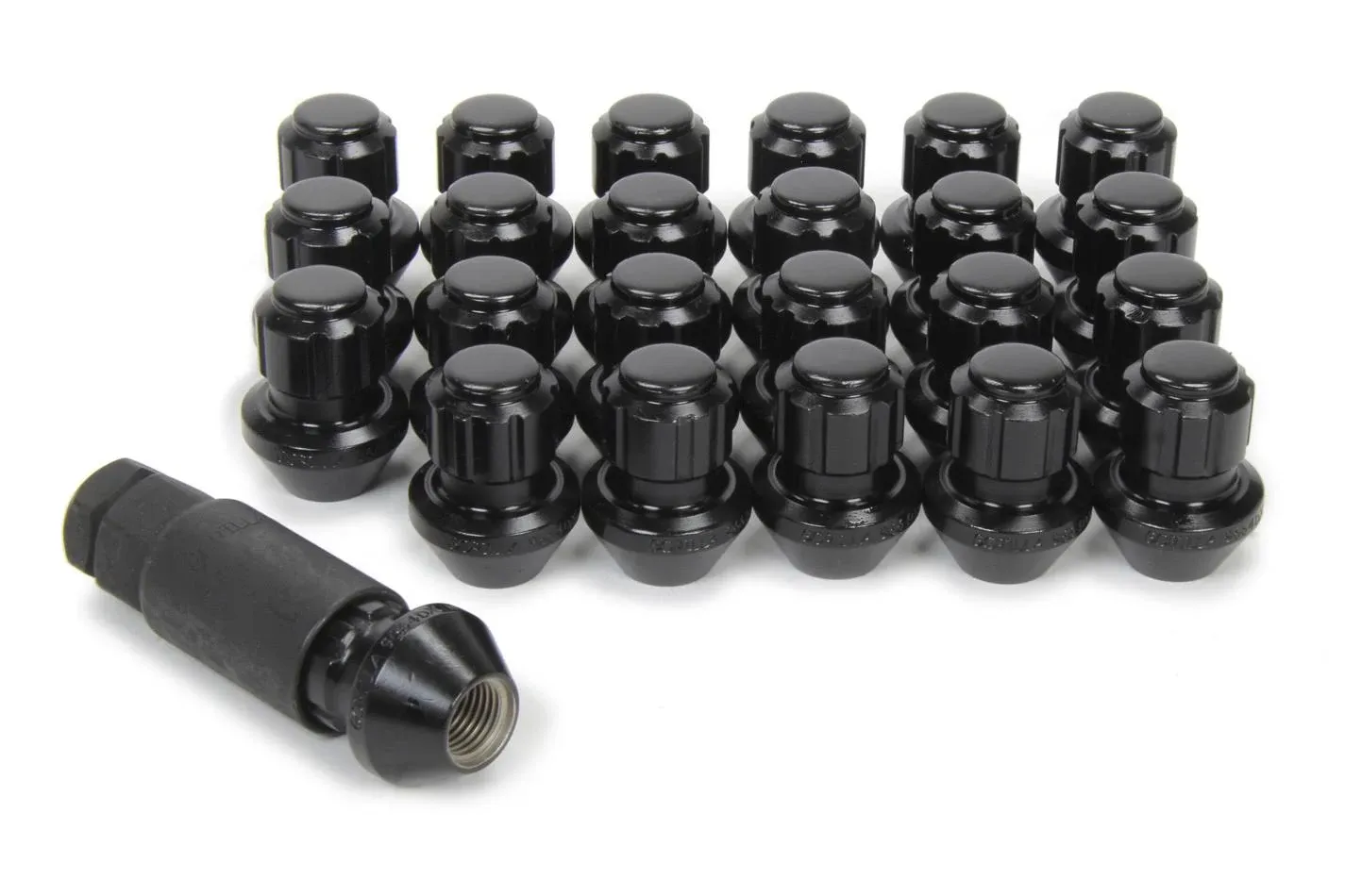 GORILLA #96644BDX Lug Nut and Lock System 14mm x 1.50 Black