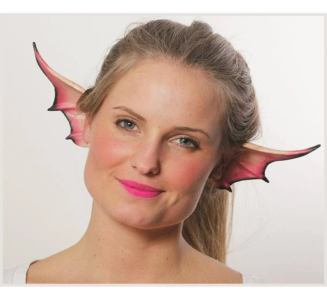 Dragon Gargoyle Flexi Ears - Pink/Purple Wing - Costume Accessory - Teen Adult