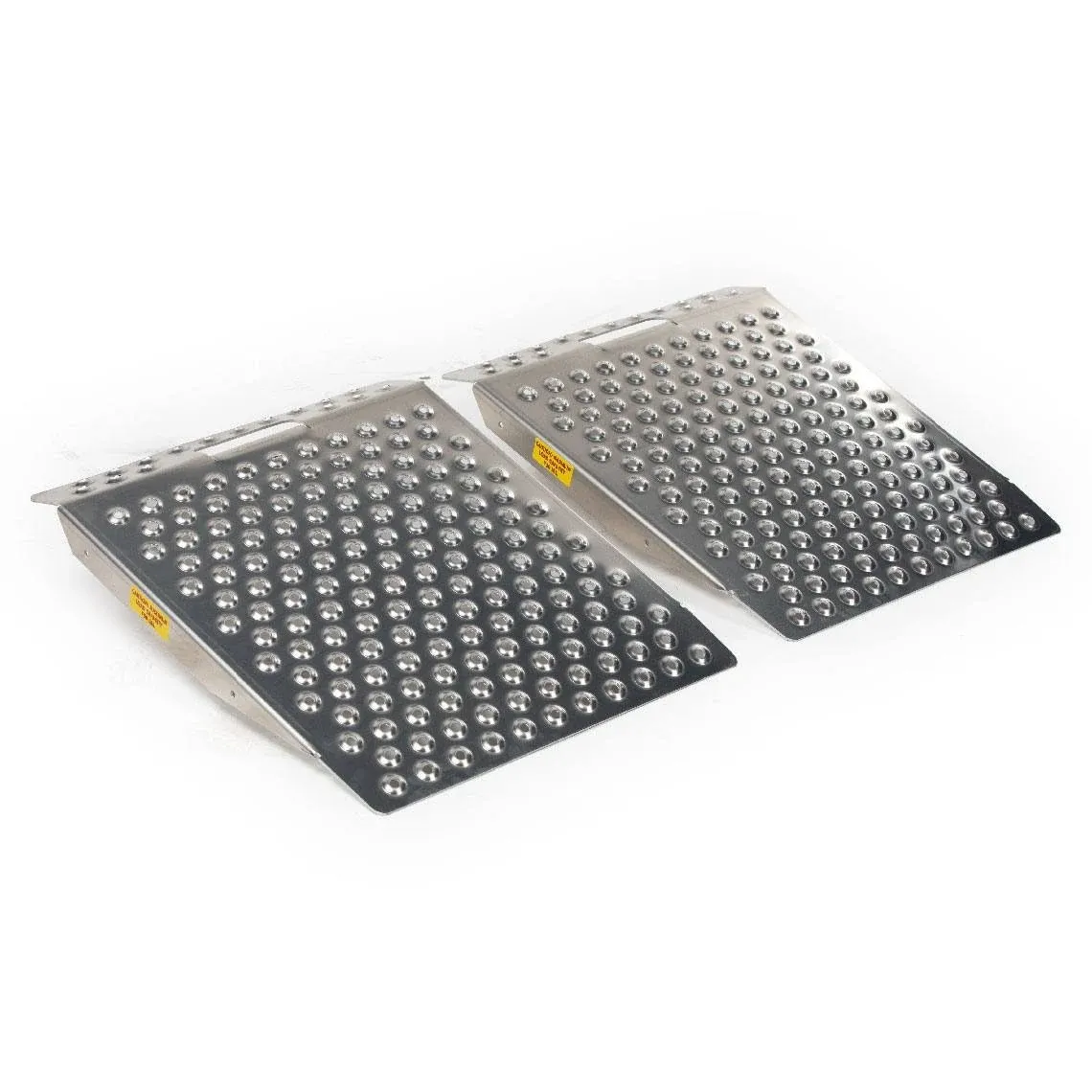 Titan Ramps 29" x 24" Aluminum Dual Punch Plate Shed Ramps