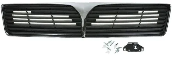 Upper Grille Chrome &amp; Black For 2002-2003 Mitsubishi Lancer MI1200233