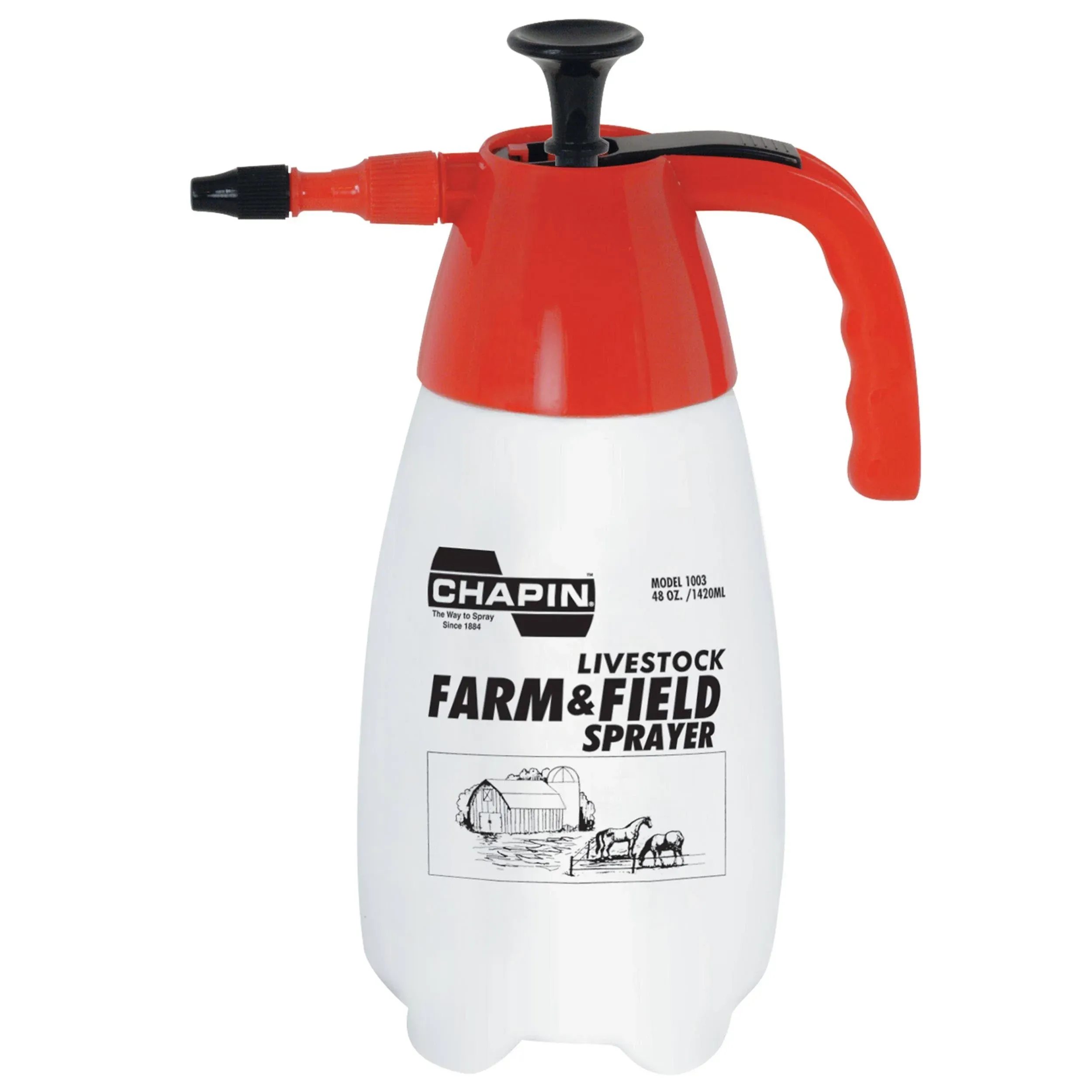 Chapin  48 Ounce Farm and Field Hand Sprayer With Ergonomic Handle, Anti Clog...