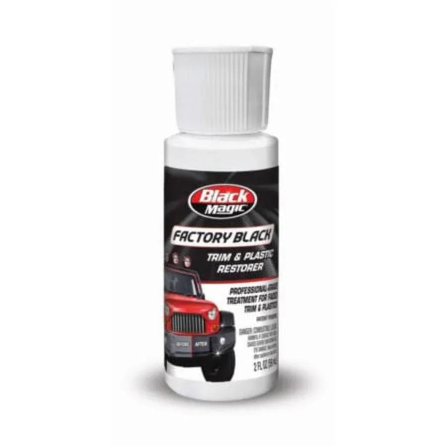 Black Magic 120164 Factory Black Trim &amp; Plastic Restorer