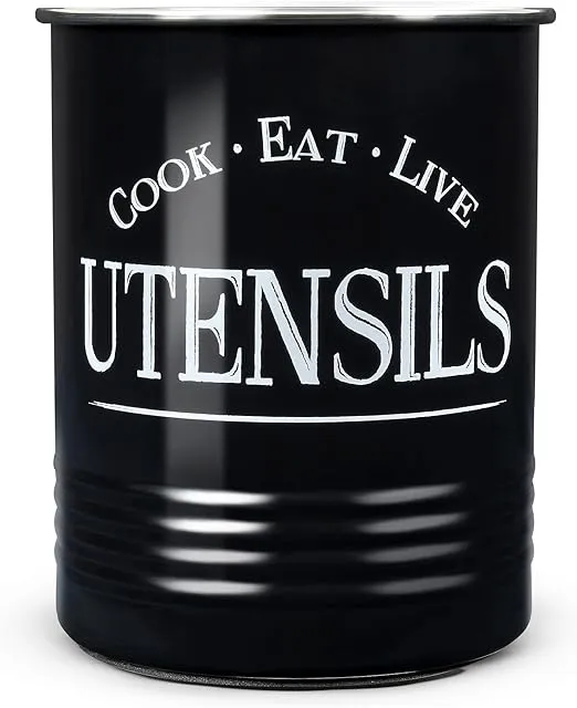 Walford Home Kitchen Utensil Holder - Black