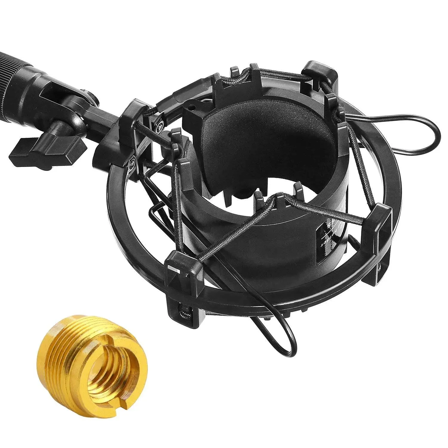 AT2020 Shock Mount - Microphone Mounts Reduces Vibration Noise and Shockmount ...