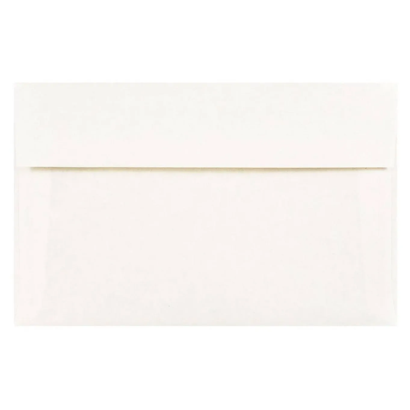 JAM Paper A10 Parchment Invitation Envelopes 6 x 9.5 White Recycled 16082I