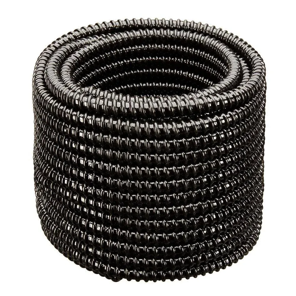 1 1/4&#034; x 100&#039; Non Kink Corrugated Pond Tubing for Water Garden &amp; Koi Ponds - MM