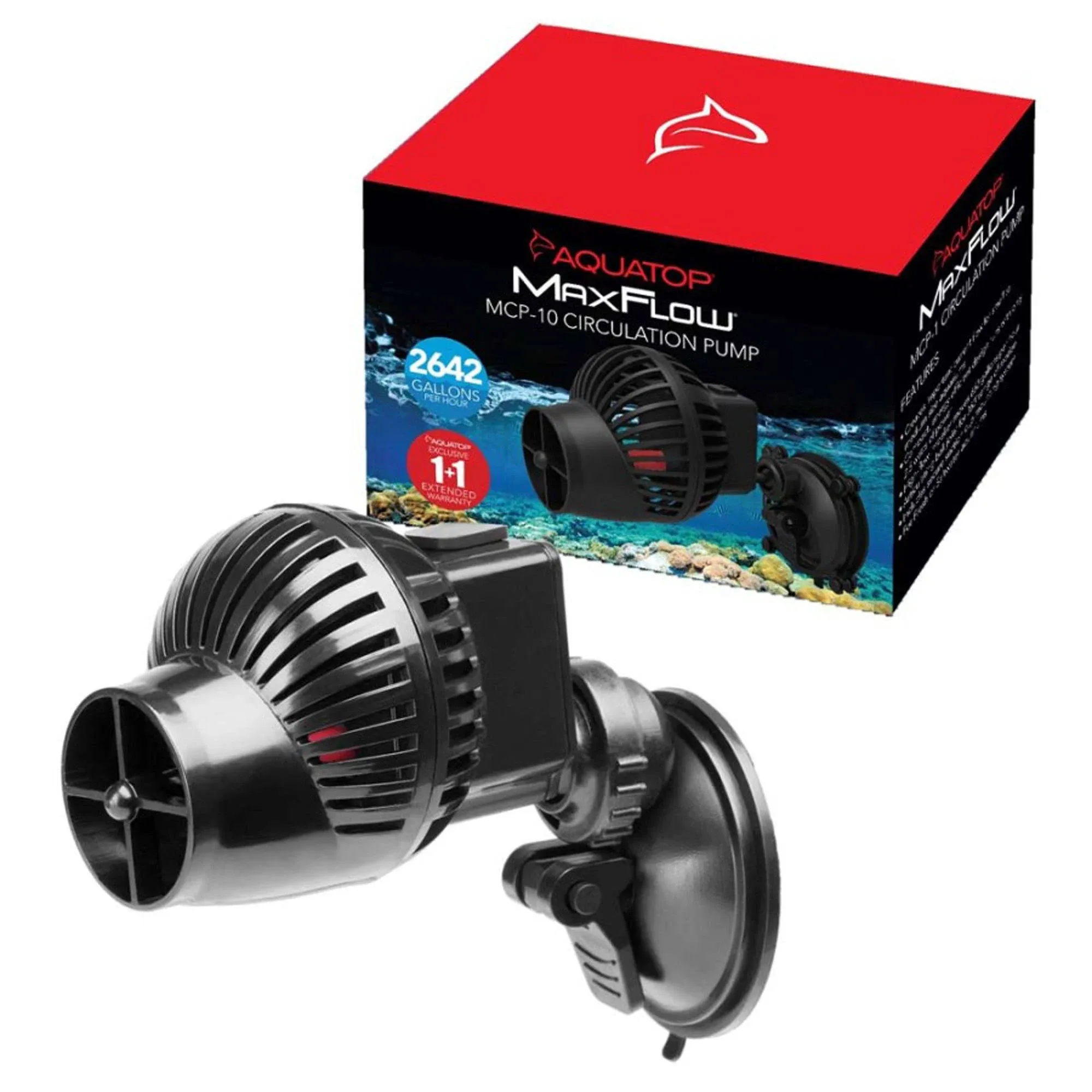 MaxFlow Aquarium Circulation Pump 2642GPH for Fish Tanks 125 to 250 gallons