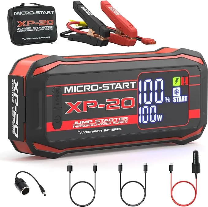 Antigravity Micro-Start XP-20 Lithium Jump-Starter Portable Power Supply