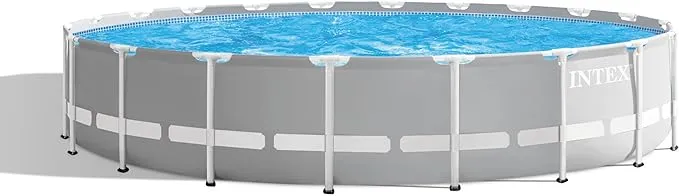 Intex 26755EH 20ft x 52inch Above Ground Swimming Pool Set with Filter Pump