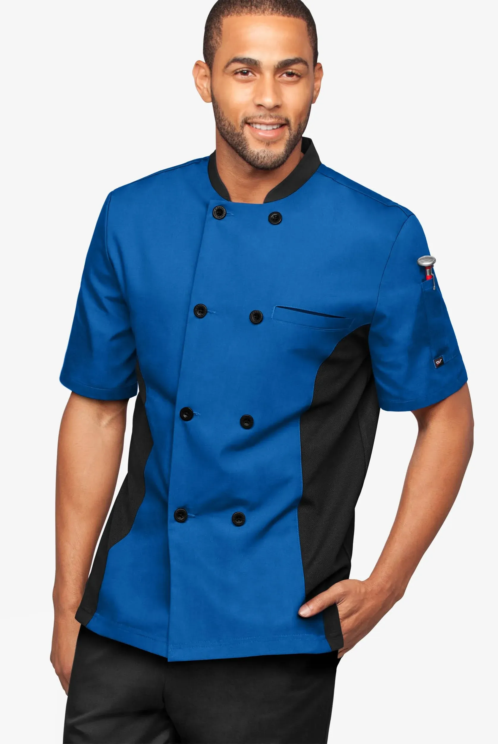 Men's Lightweight 2-Pocket Chef Coat | ChefUniforms