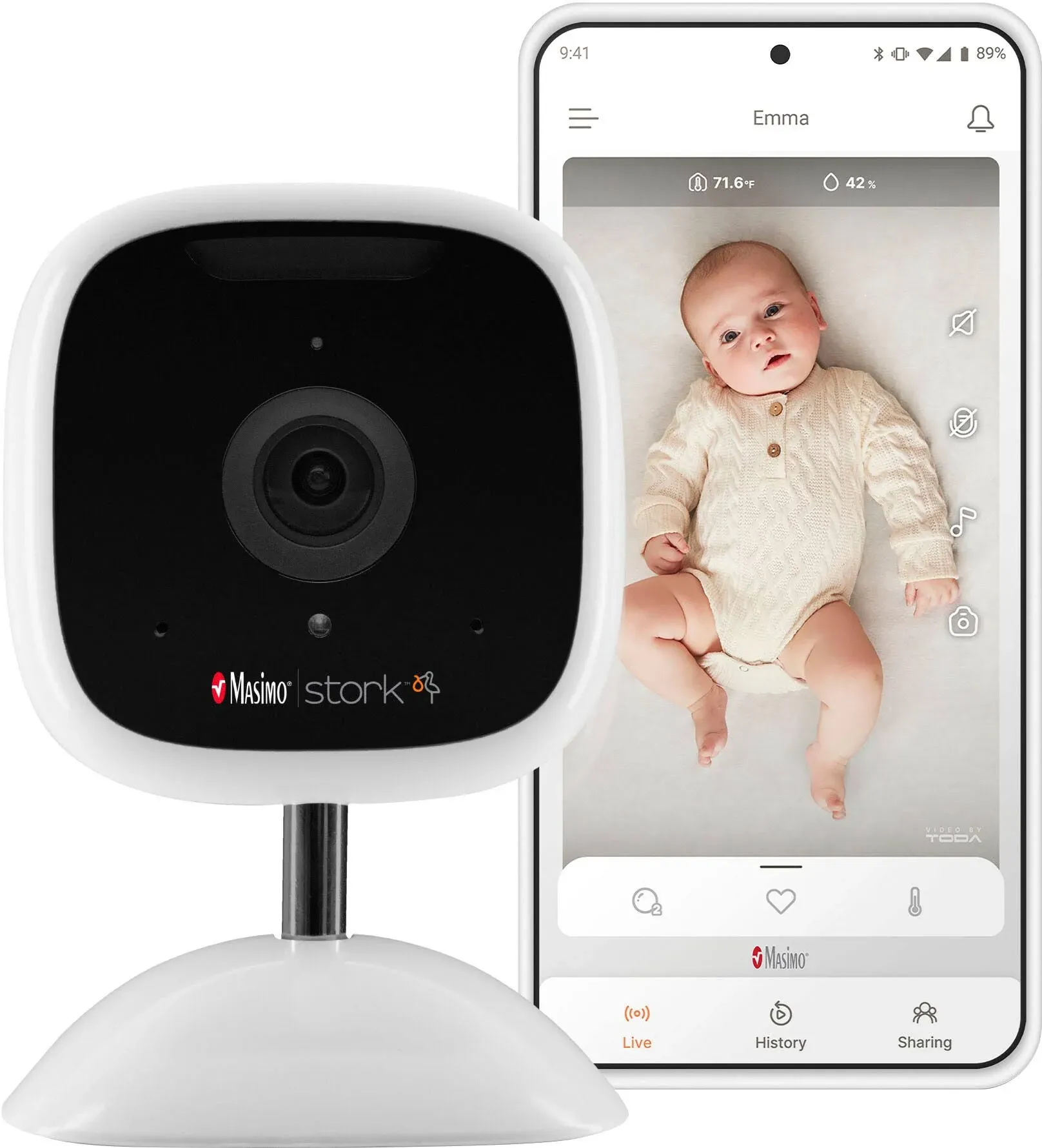 Masimo Stork Camera Baby Monitor