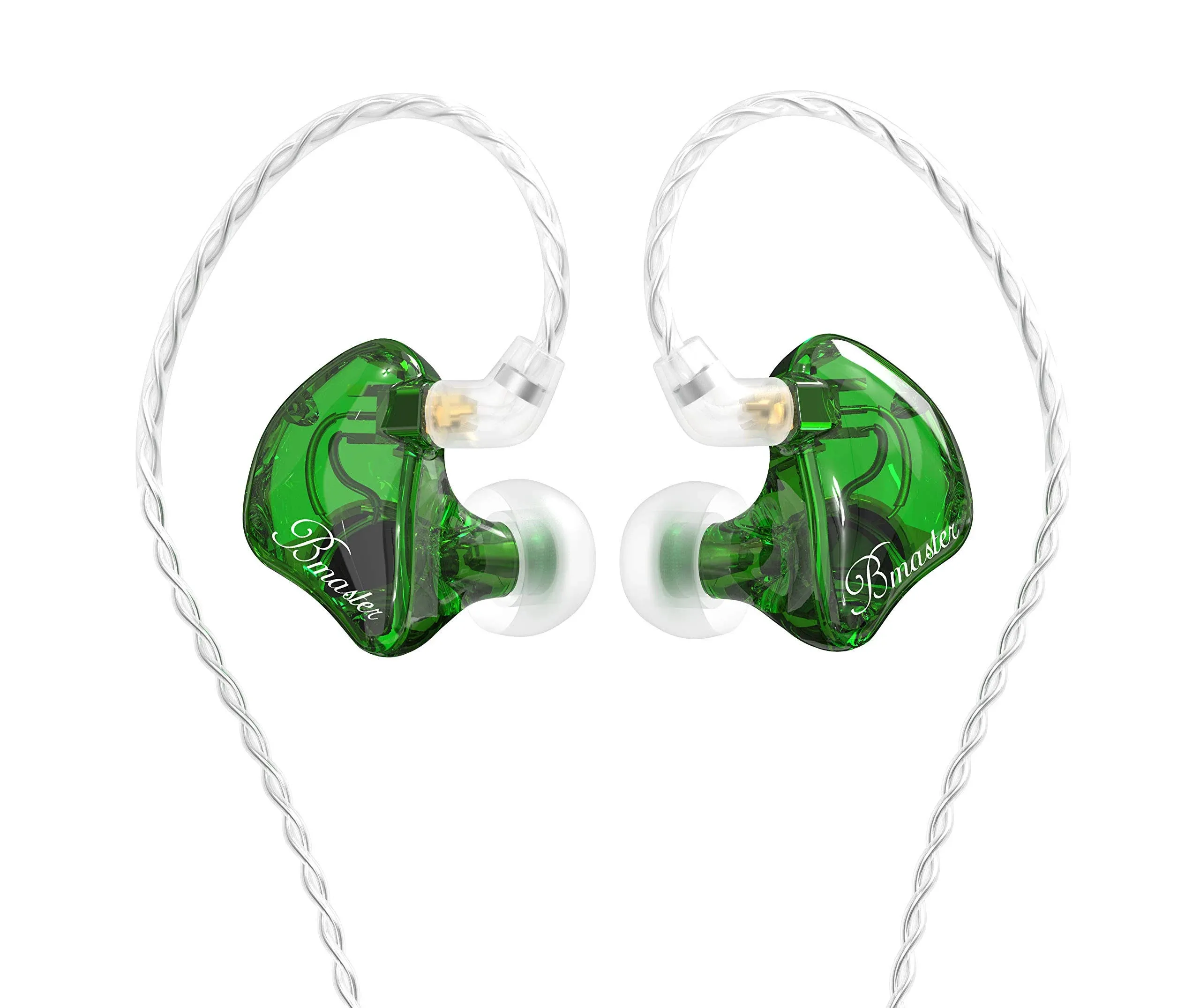 BASN in-Ear Monitors, Bmaster Triple Driver HiFi Stereo Noise-Isolating in-Ear ...