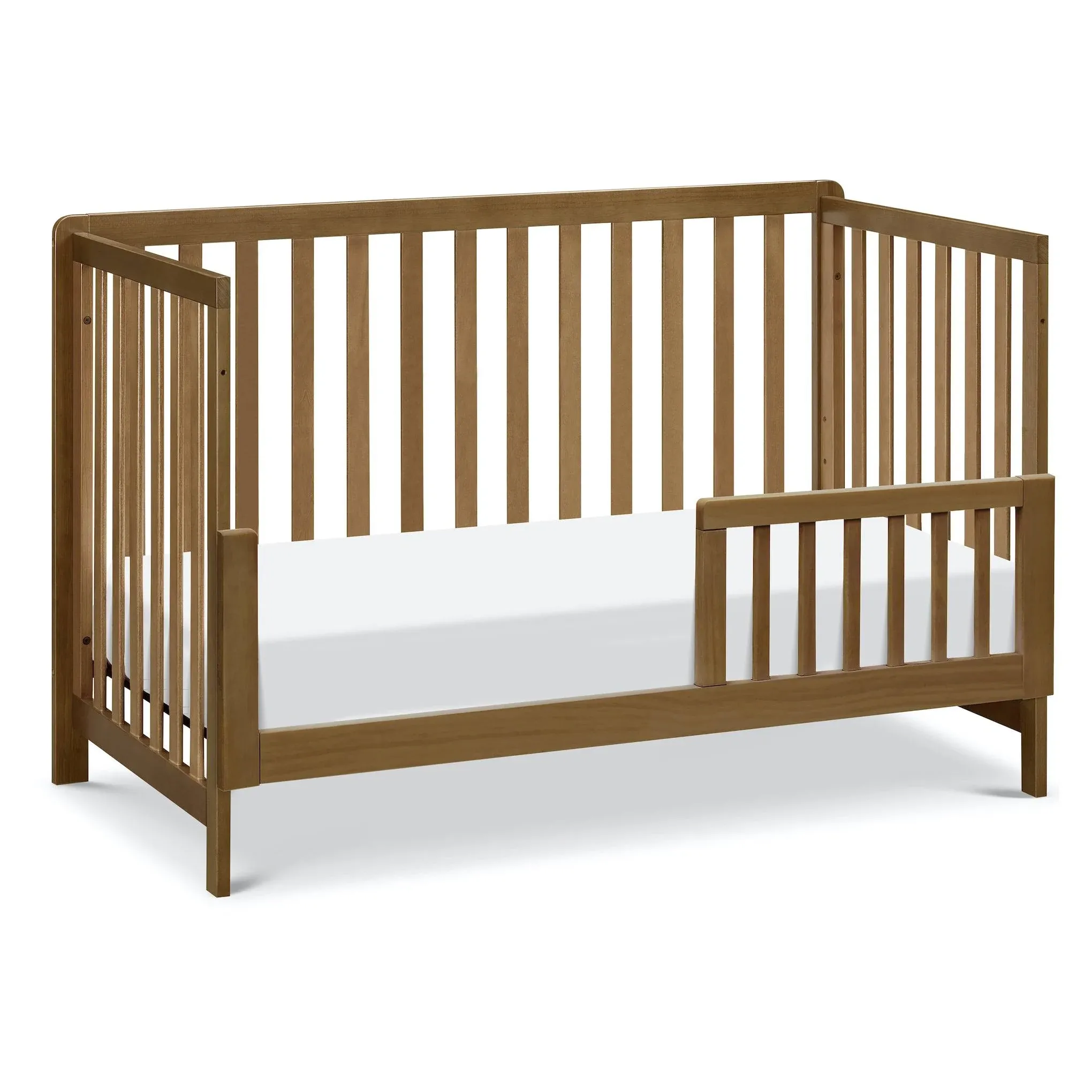 DaVinci Colby 4-in-1 Low-Profile Convertible Crib - Walnut