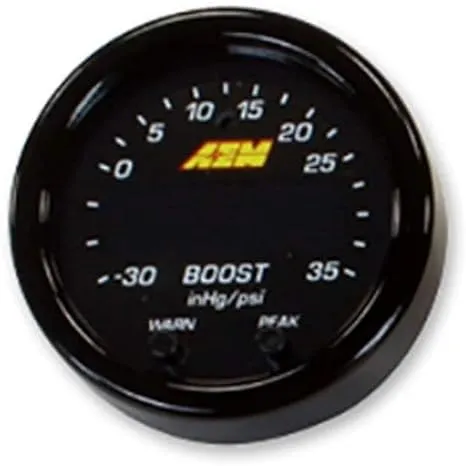 AEM 30-0306 X-Series Boost Pressure Gauge