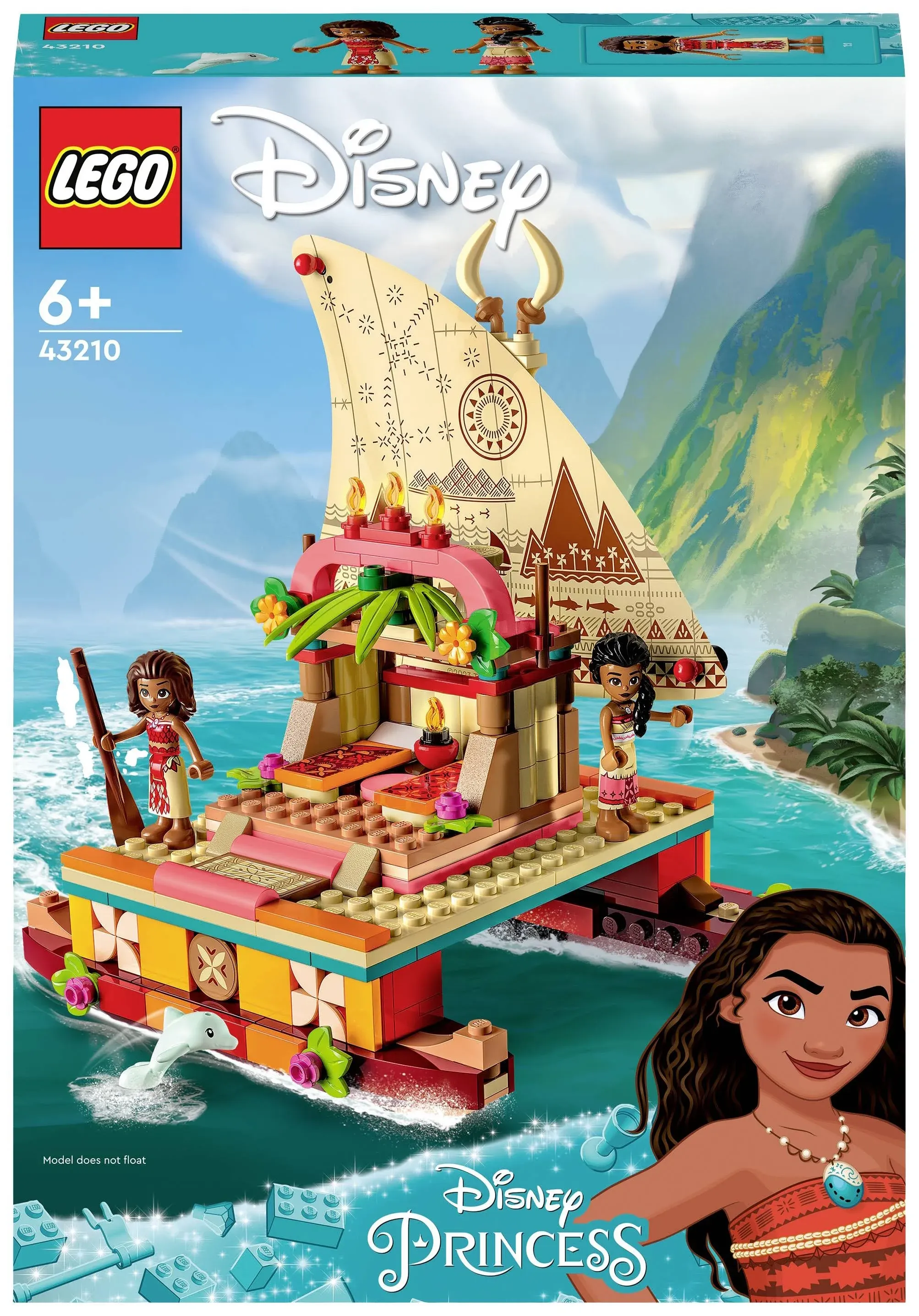 Lego Disney 43210 Moana's Wayfinding Boat