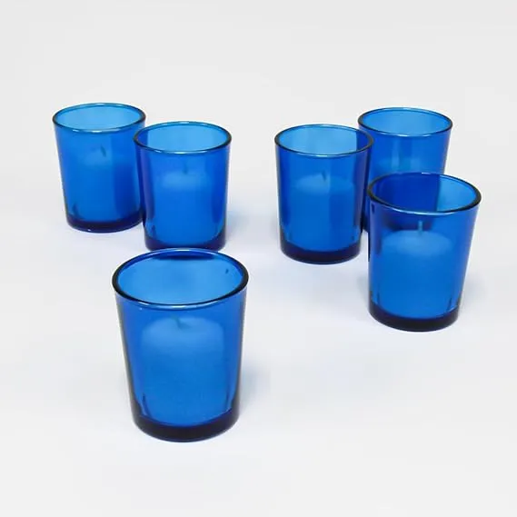 Eastland Votive Holder Blue Set of 12