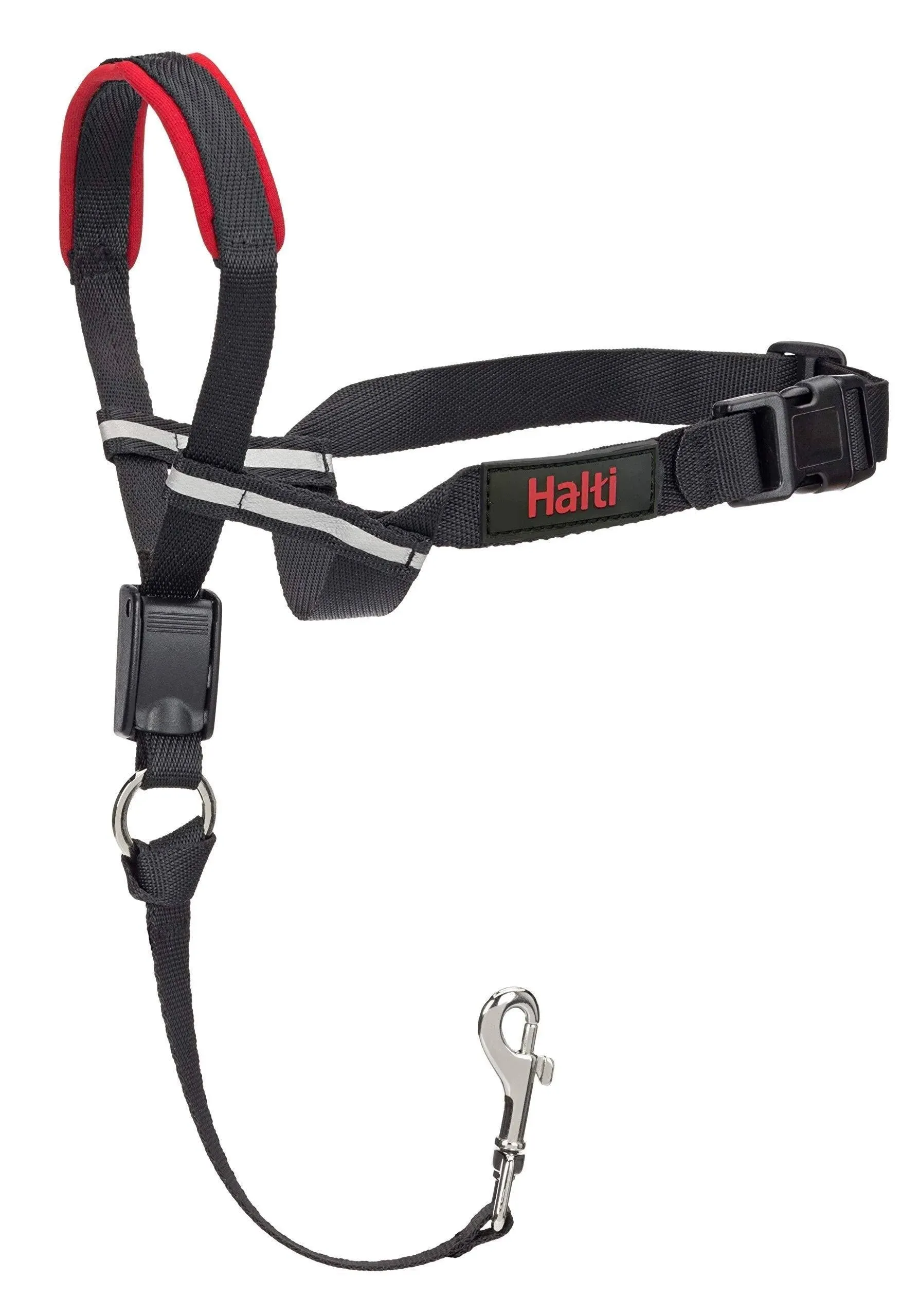 The Company Of Animals of Animals - Halti Head Collar, Adjustable Head Halter Collar for Dogs, Head Collar to Stop Pulling for Small Dogs, Black/RedThe Company Of Animals of Animals - Halti Head Collar,…