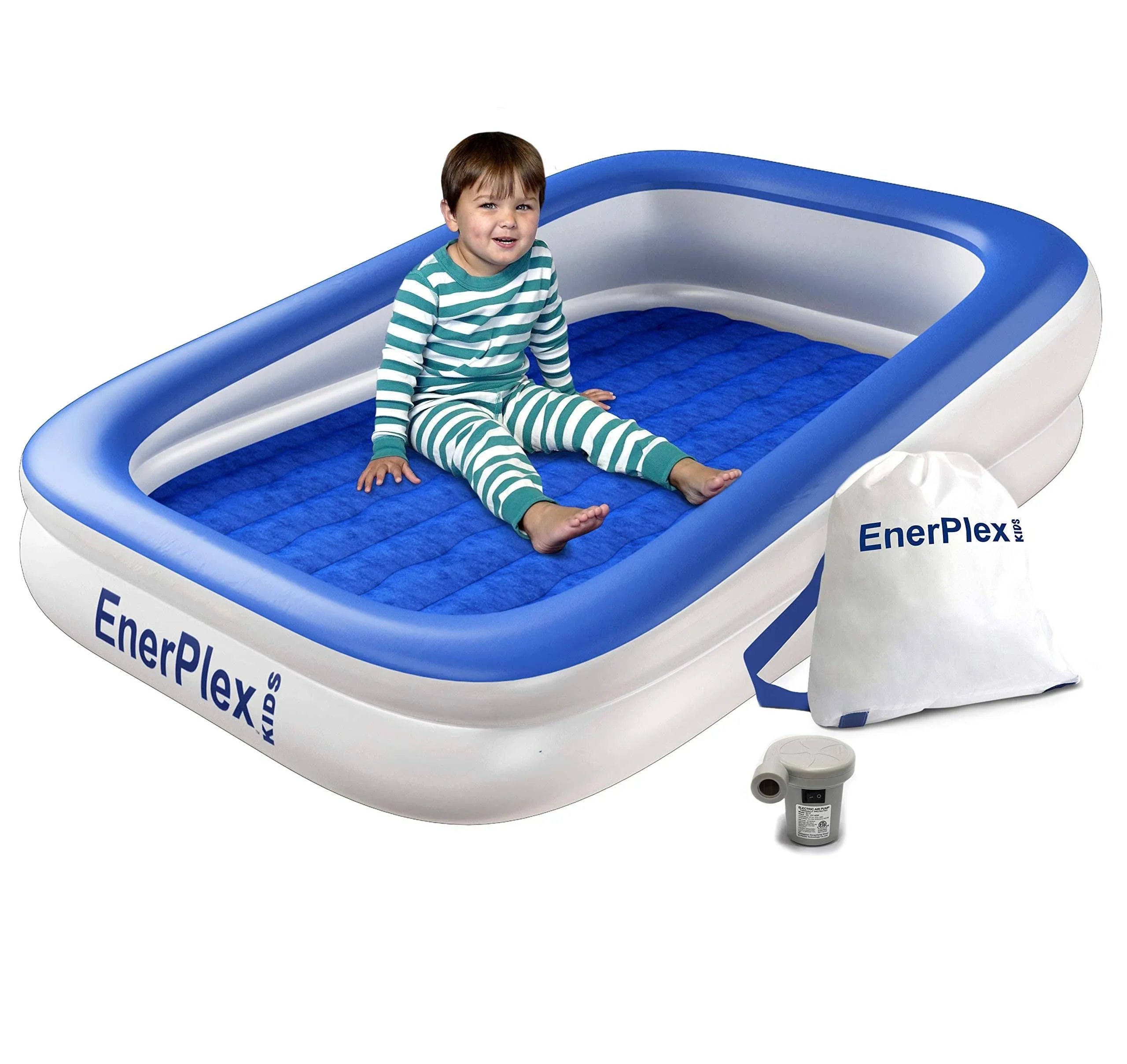 Kids Inflatable Travel Bed + Pump