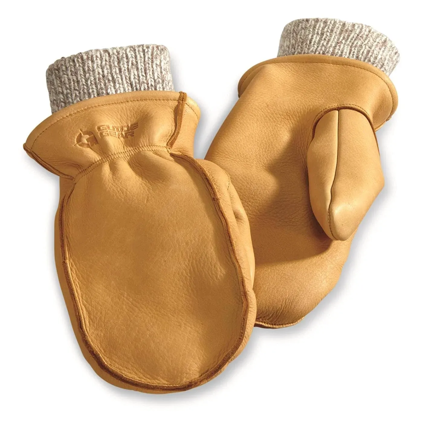 Guide Gear Waterproof Chopper Mittens Size: Large Light Brown