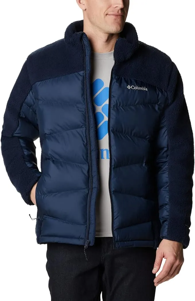 NEW Columbia Men&#039;s Fivemile Butte Sherpa Jacket NAVY BLUE XL XXL $200.00 NWT