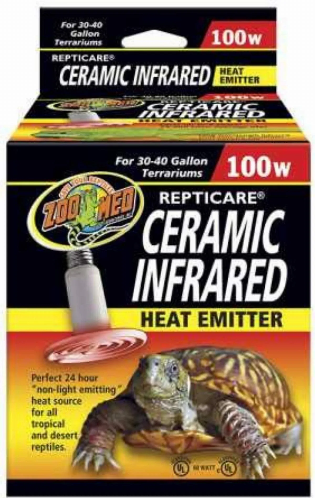 Zoo Med ReptiCare 100 Watt Ceramic Infrared Heat Emitter