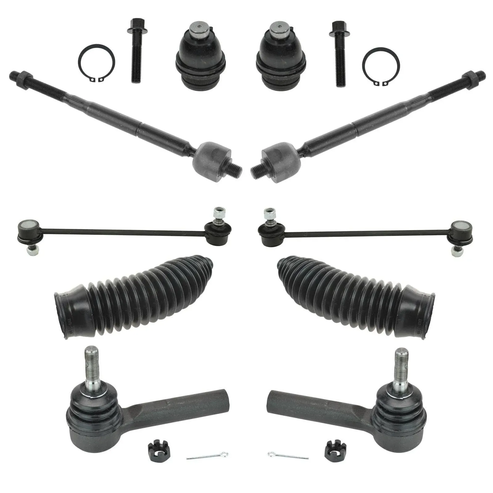 TRQ® PSA45729 - Front Ball Joint and Suspension Kit