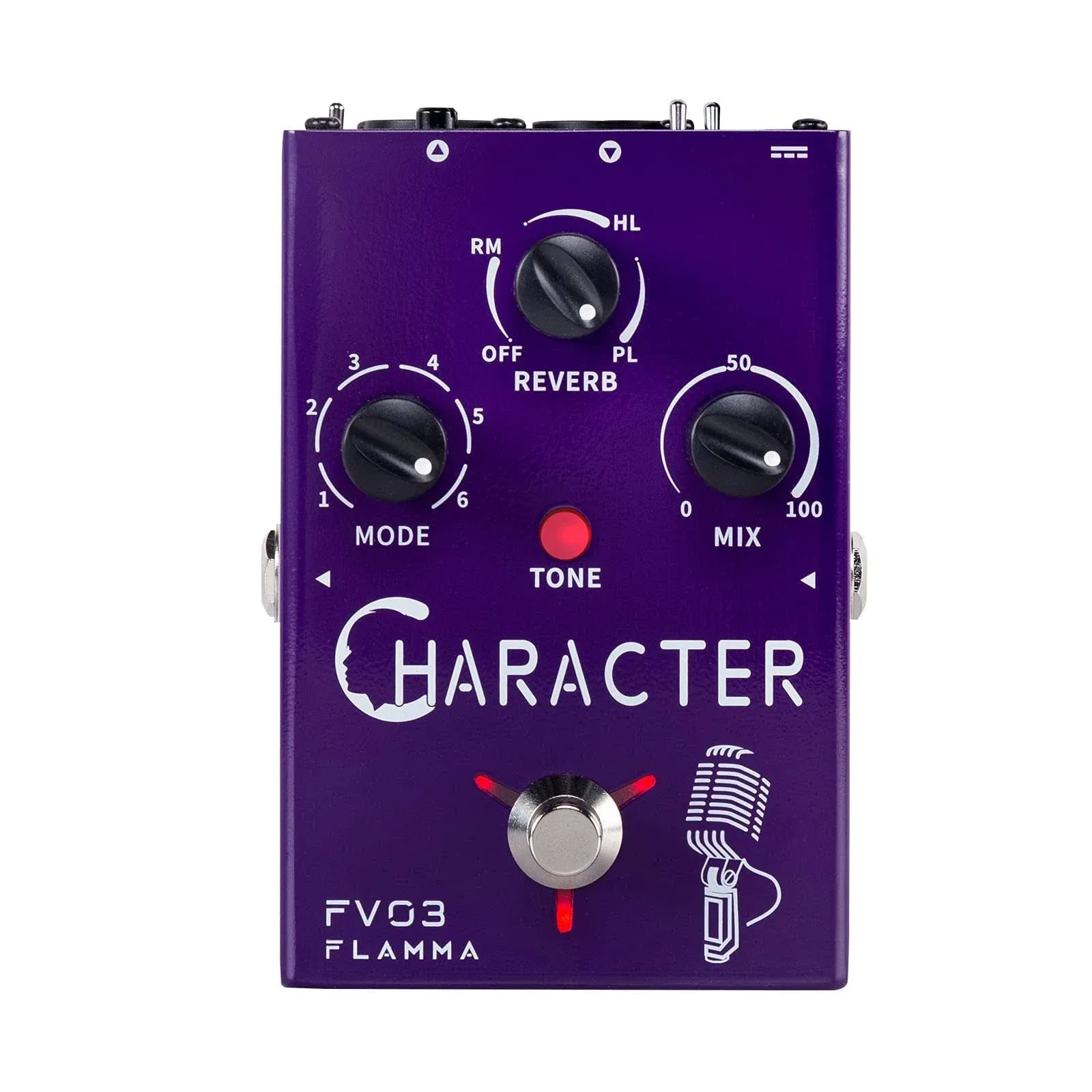 Flamma FV03 Voice Changing Sounds Like Robot Male Female Baby Vocal Effects Pedal ...