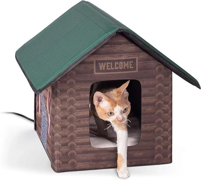 K&H Pet Products Outdoor Kitty House Cat Shelter