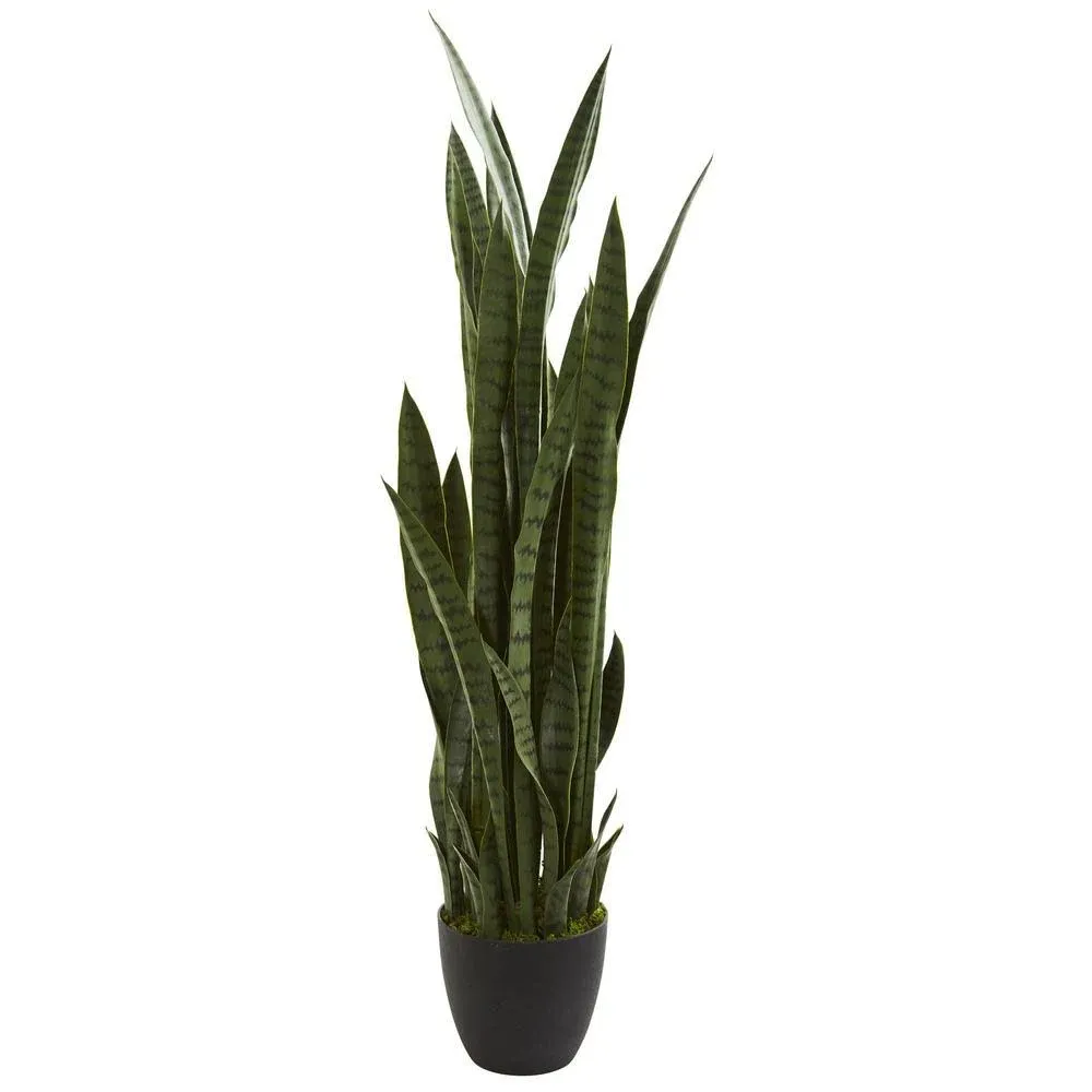 Nearly Natural 46 in. Sansevieria Artificial Plant