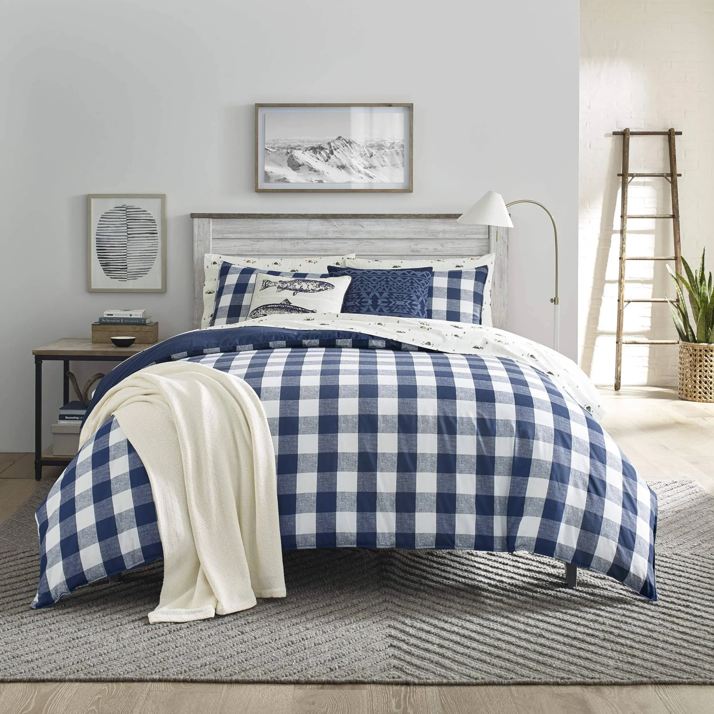 Eddie Bauer - Home Decor - 100% Cotton  Duvet &amp; Sham Set