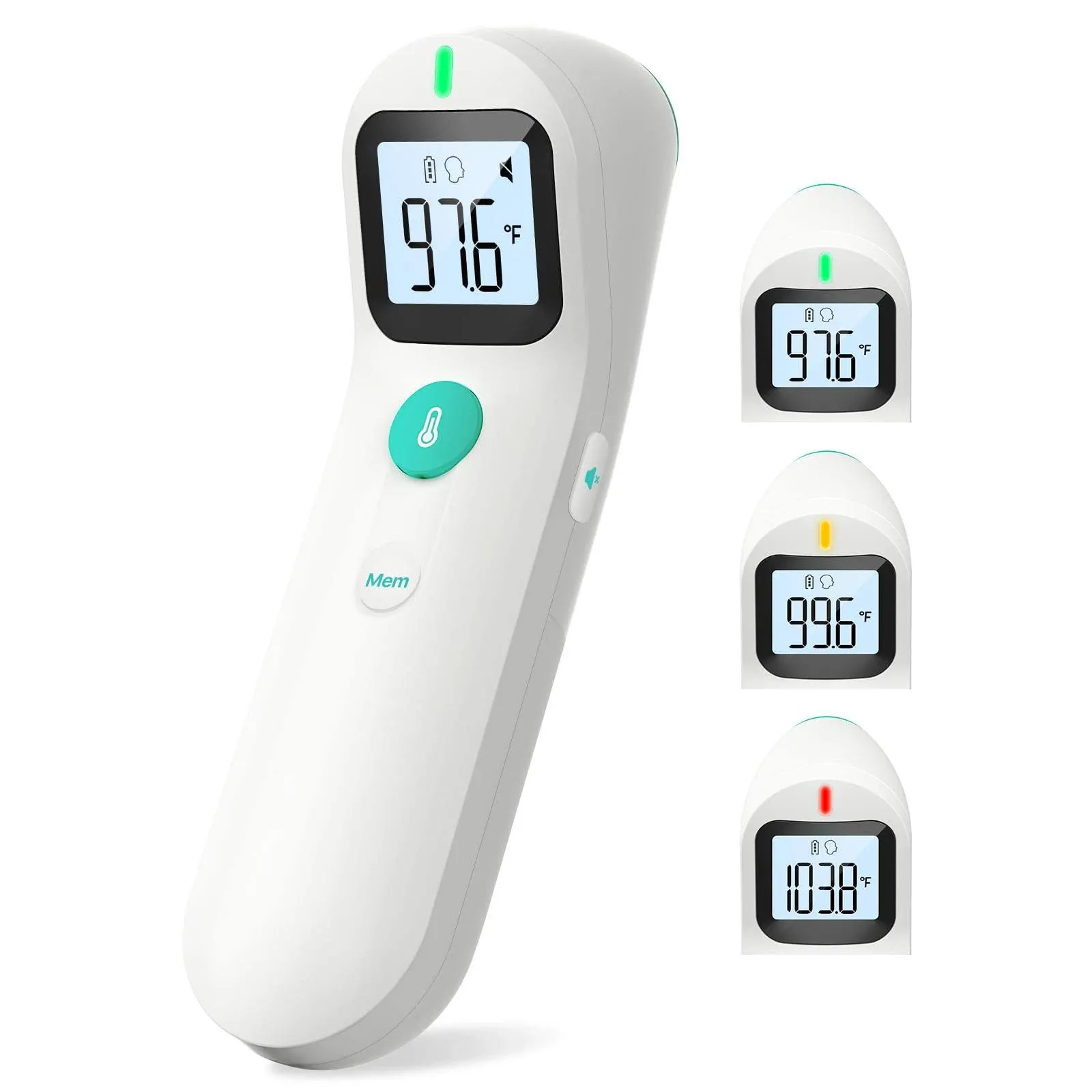 Thermometer for Adults and Kids, Forehead Thermometer with Comfortable Measur...