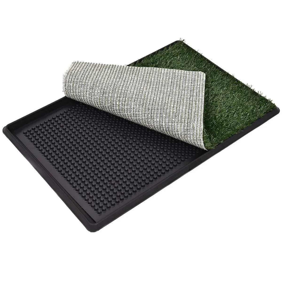 30" x 20" Pet Potty Training Toilet Grass Mat