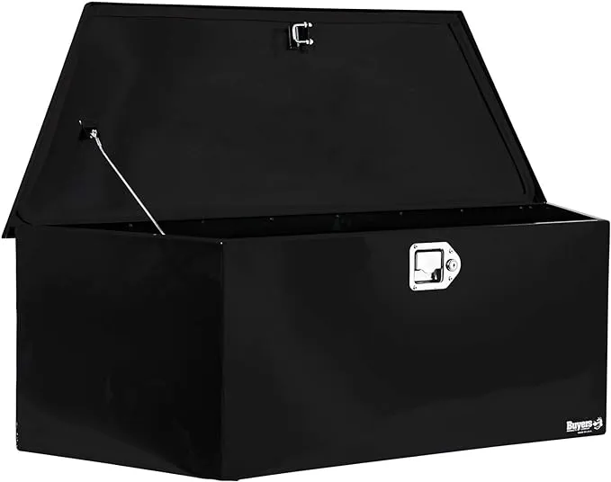 Buyers Products Black Steel Trailer Tongue Truck Box