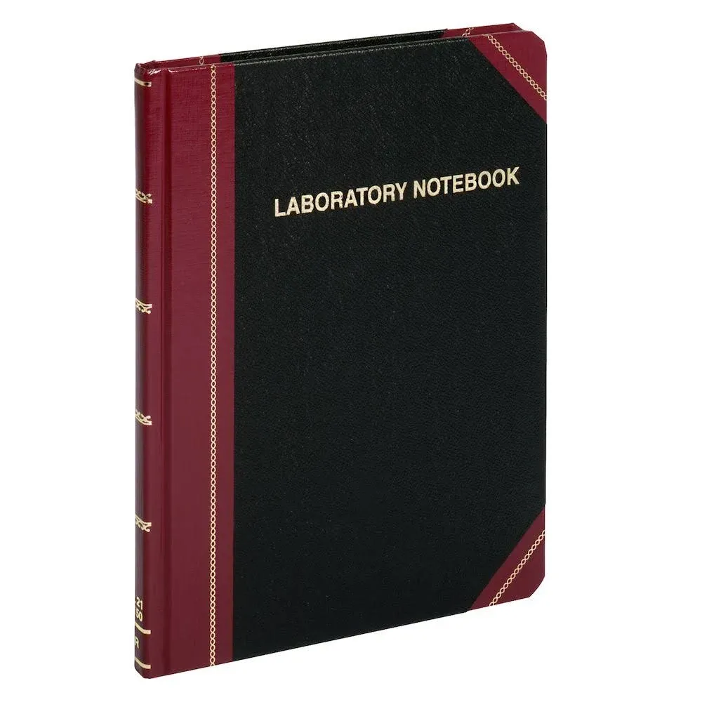 Boorum & Pease Laboratory Record Notebook