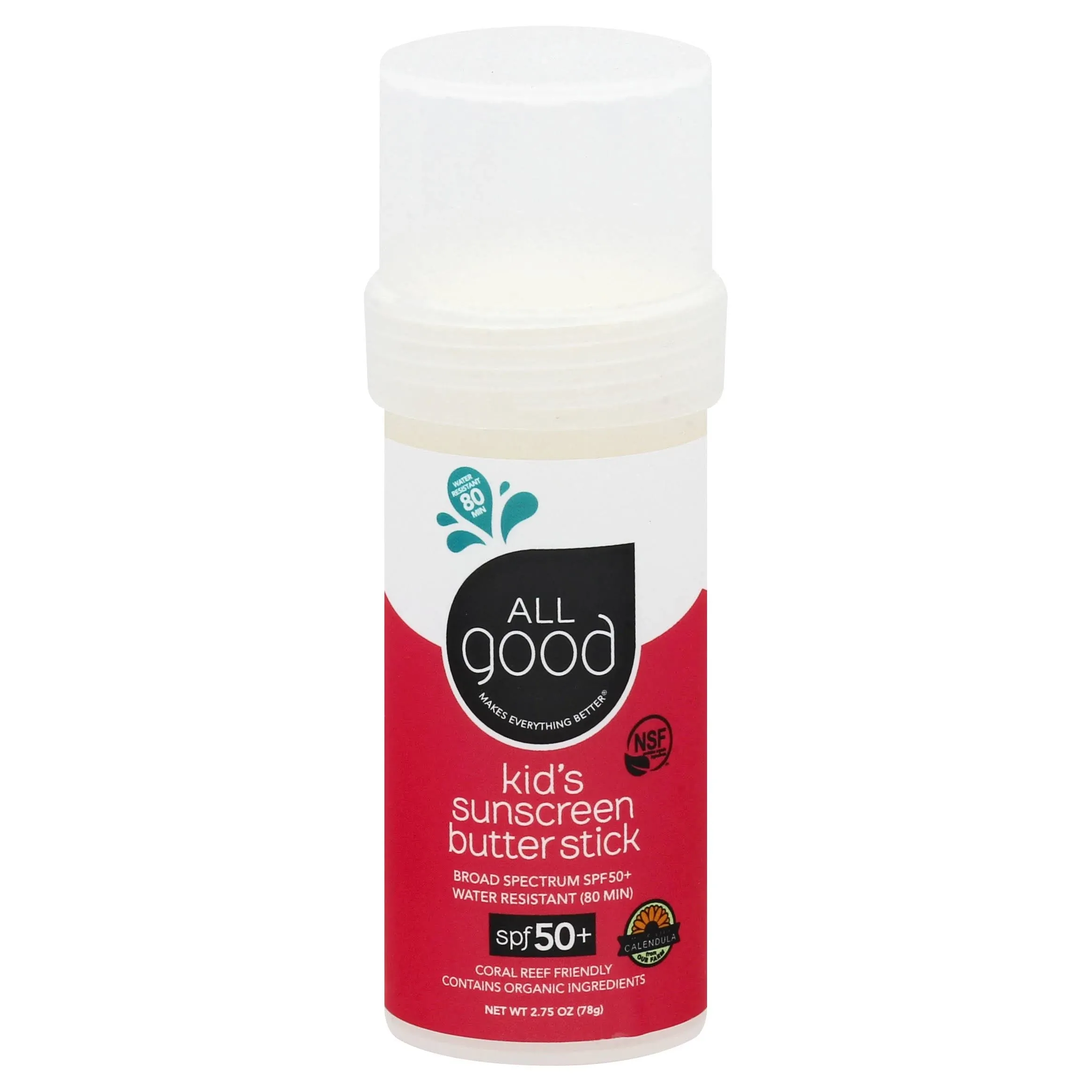 All Good Kid's Sunscreen Butter Stick SPF 50+ 2.75 oz