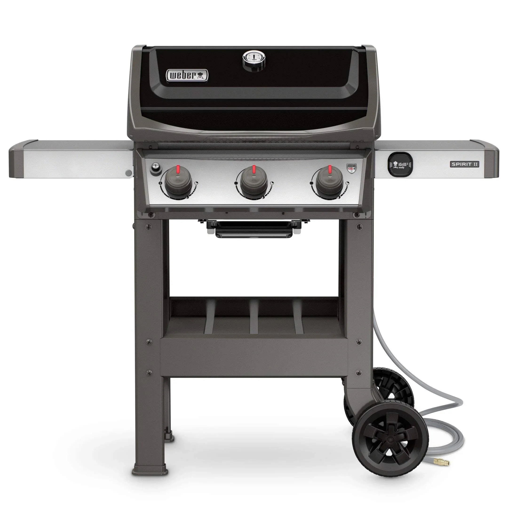 Weber Spirit II E-310 3 Burner Natural Gas Grill Black