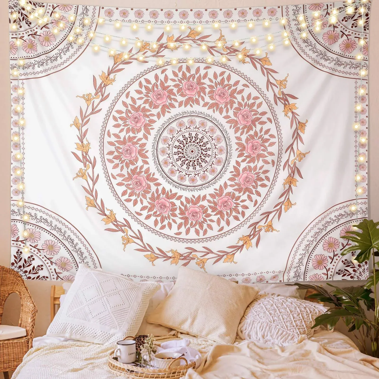 Fly Spray Mandala Tapestry