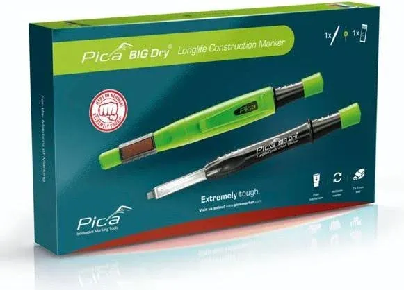 PICA 6095 Big Dry® Longlife Mechanical Carpenter's Pencil Set