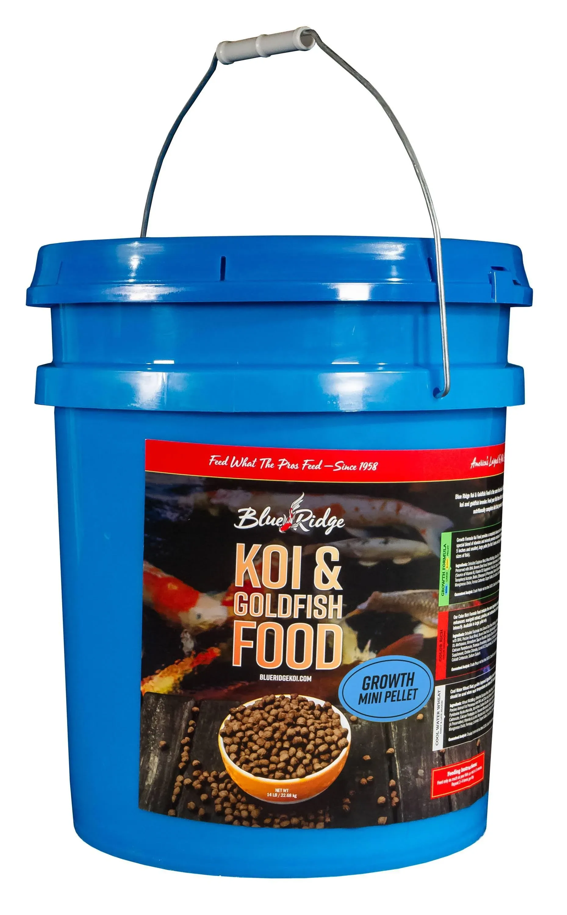 Blue Ridge Fish Food Koi and Goldfish Growth Formula