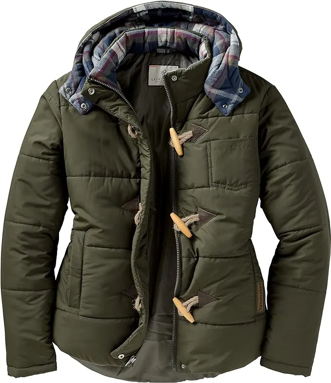 Legendary Whitetails Women's Quilted Toggle Puffer Jacket